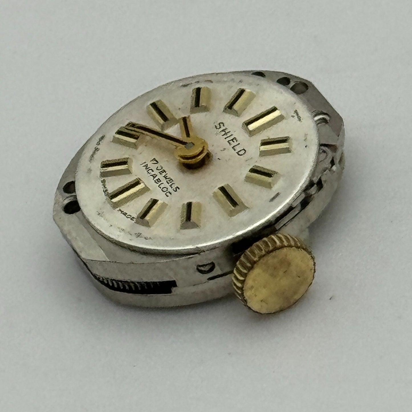 12.9mm Ladies Running Shield AS 1977-2 A Schild Manual Wind Watch Movement PARTS