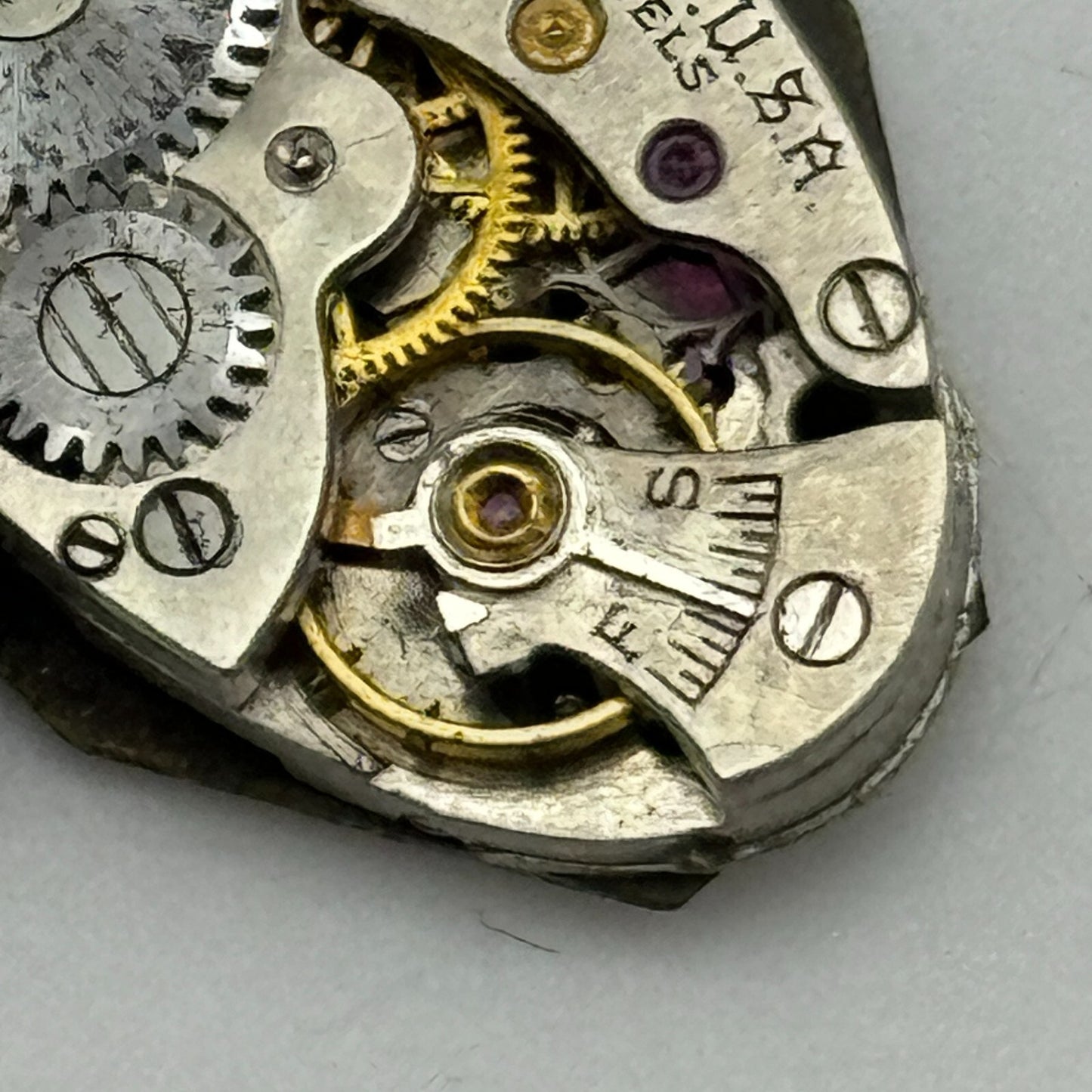 6.5L Waltham Grade No. 659 Model L-6.5 American Watch Movement PARTS SPARE