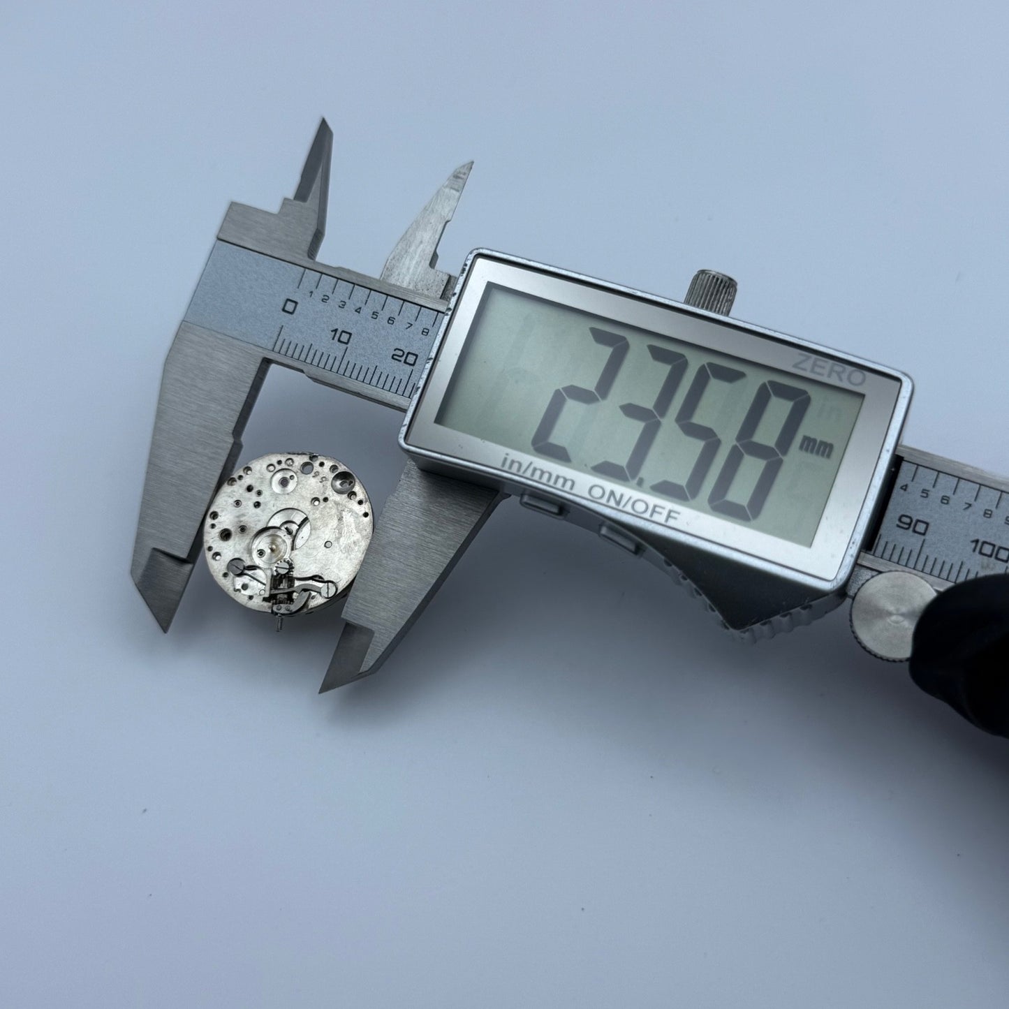 Rolex Genex Veriflat 15 Rubies Watch Movement Vintage Incomplete Parts 23.6mm