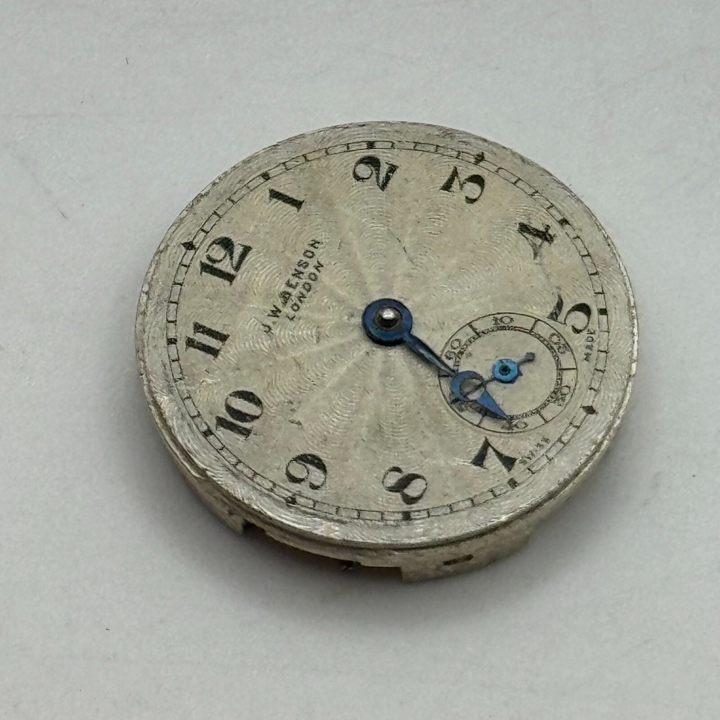 23.6mm J W Benson Sub Seconds Manual Wind 15 Jewels Swiss Watch Movement PARTS