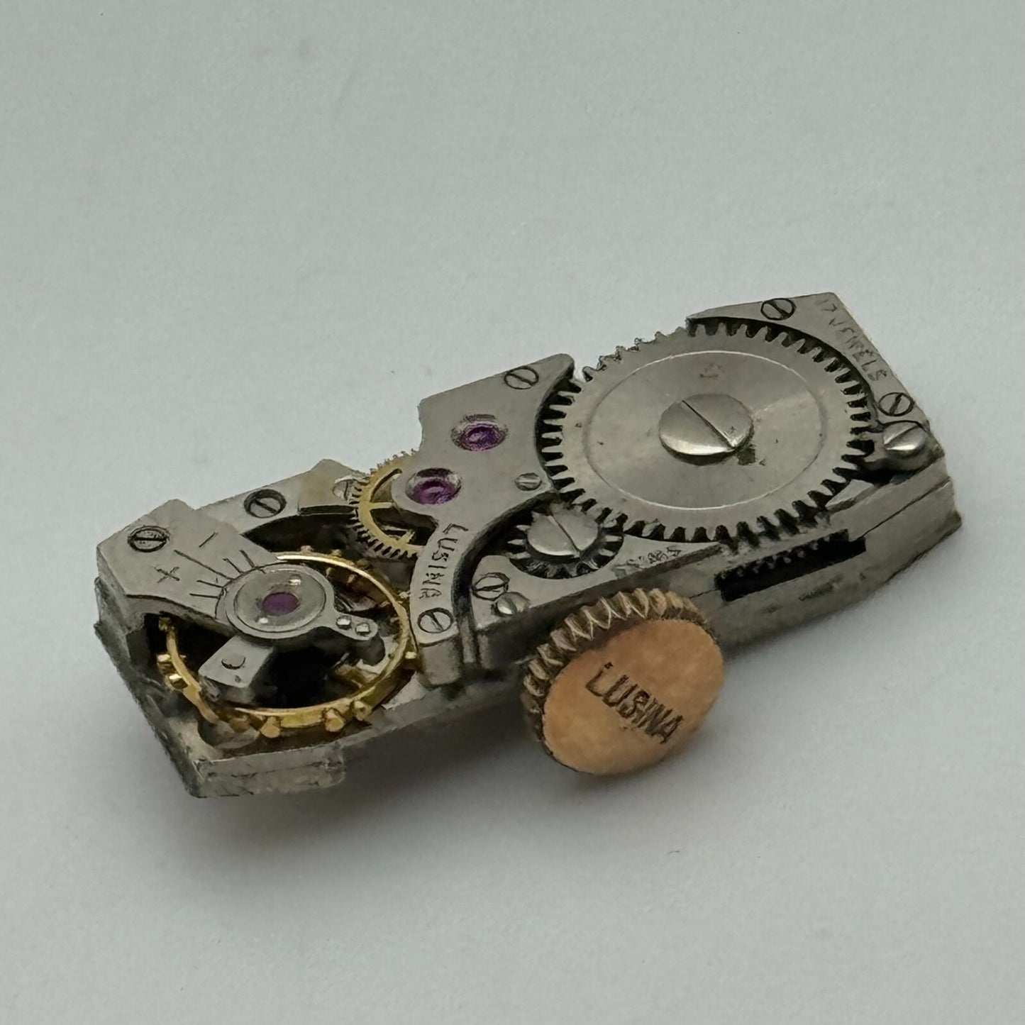 9mm Ladies Lusina FHF 59N Manual Wind 17 Jewels Watch Movement Swiss Made PARTS