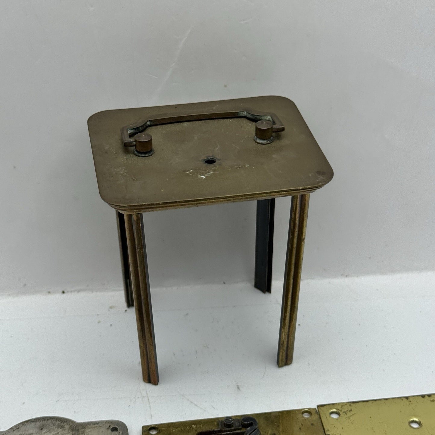 Unidentified Antique Clock Parts Unknown Origin Or Age See Photos Parts Repair
