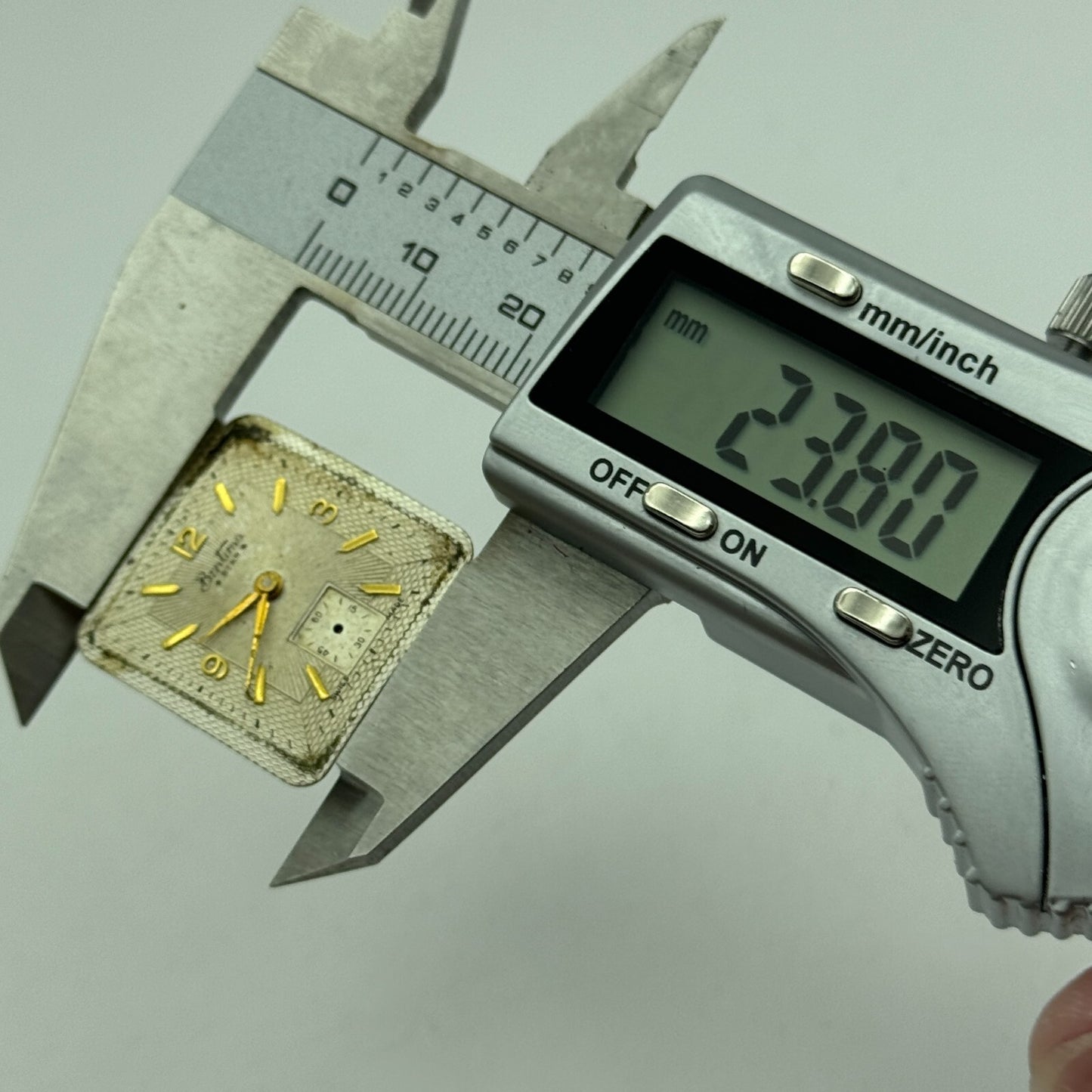 23.6mm Bentima ETA 1260 Manual Wind 15 Jewels Watch Movement Swiss Vintage PARTS