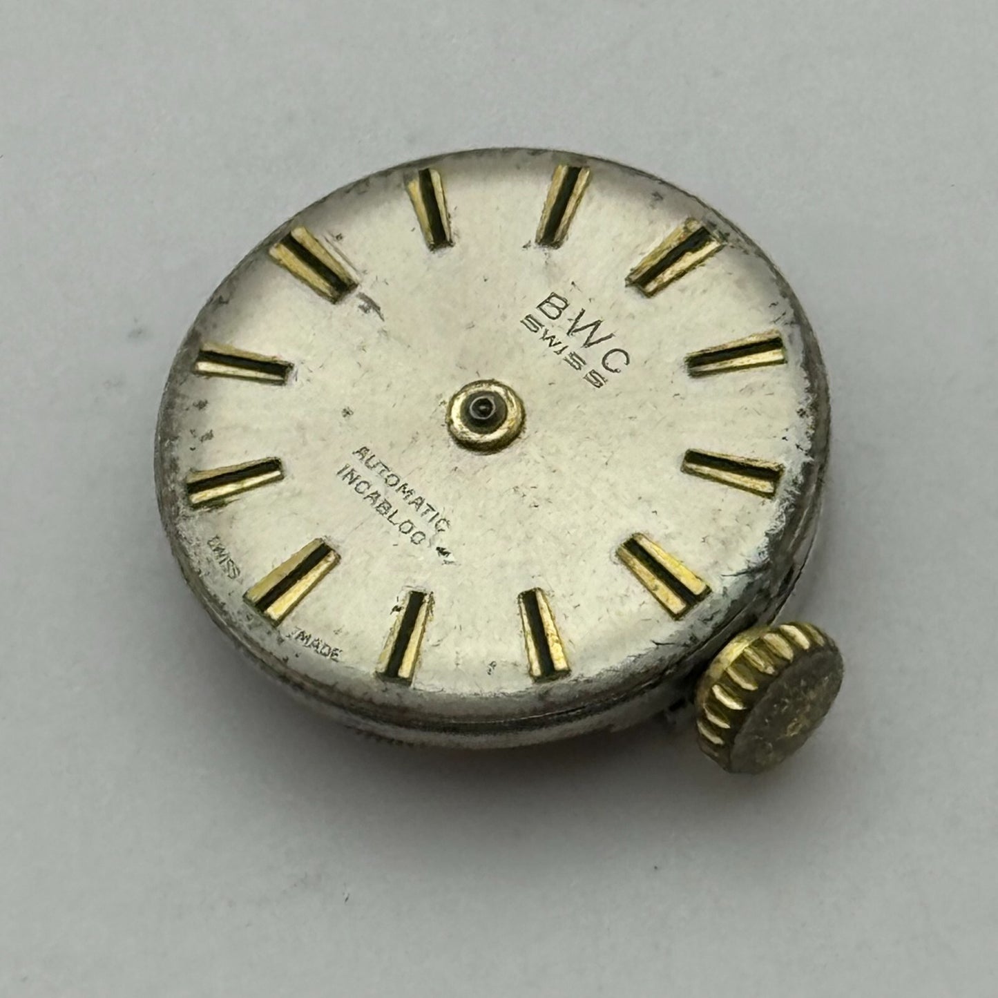 17.4mm BWC ETA 2550 Swiss Manual Wind 21 Jewels Watch Movement PARTS REPAIR