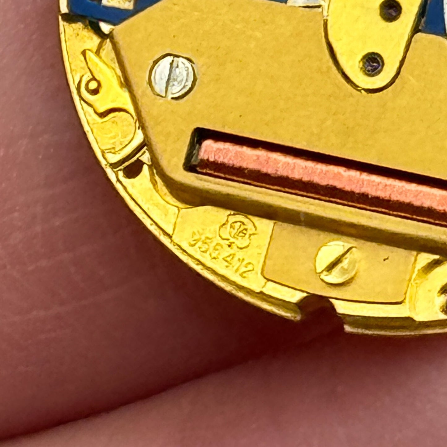 23.8mm ETA 955.412 Swiss 7 Jewels Quartz Watch Movement Vintage UNTESTED PARTS