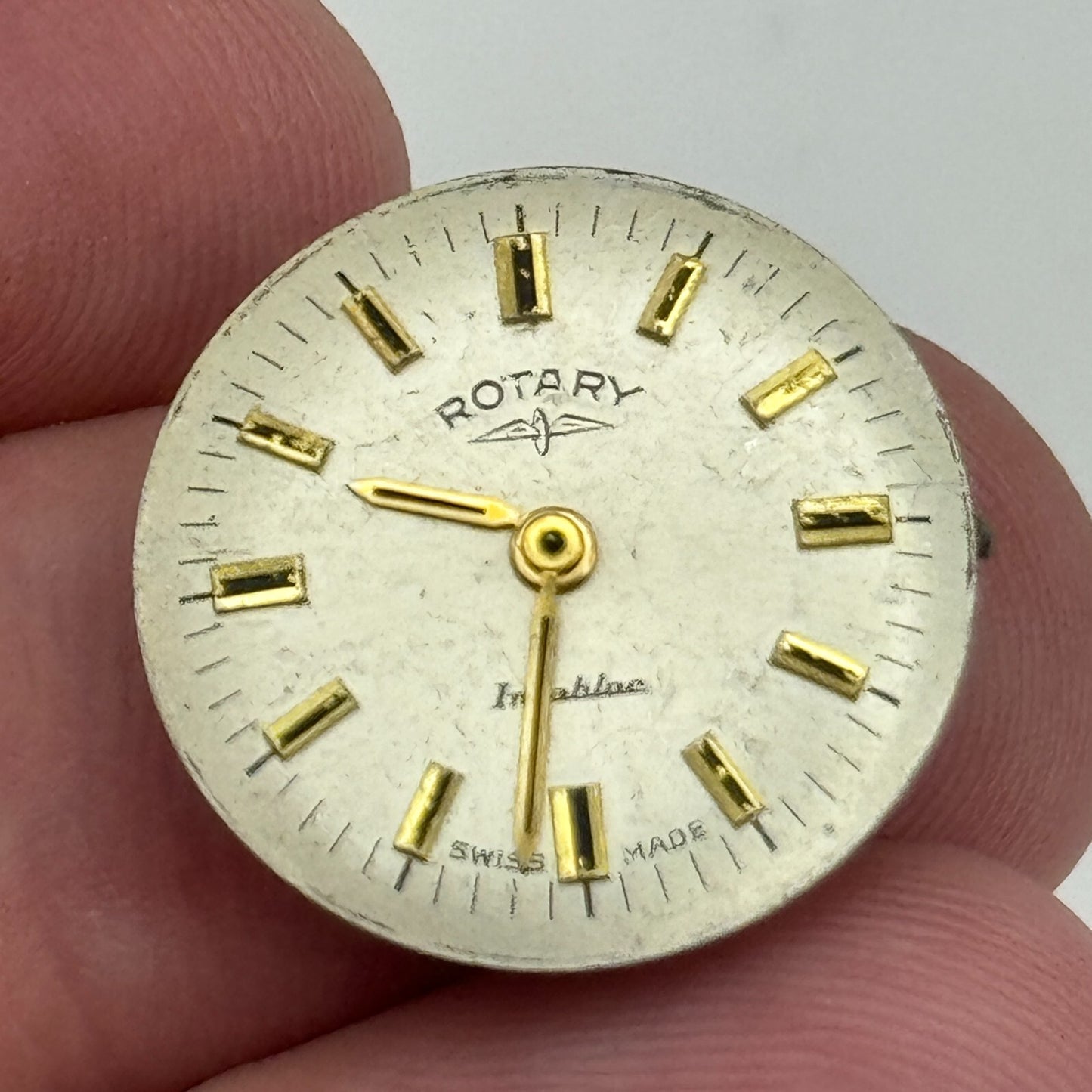 17.5mm Ladies Rotary ETA 2540 Manual Wind Watch Movement Swiss Vintage PARTS