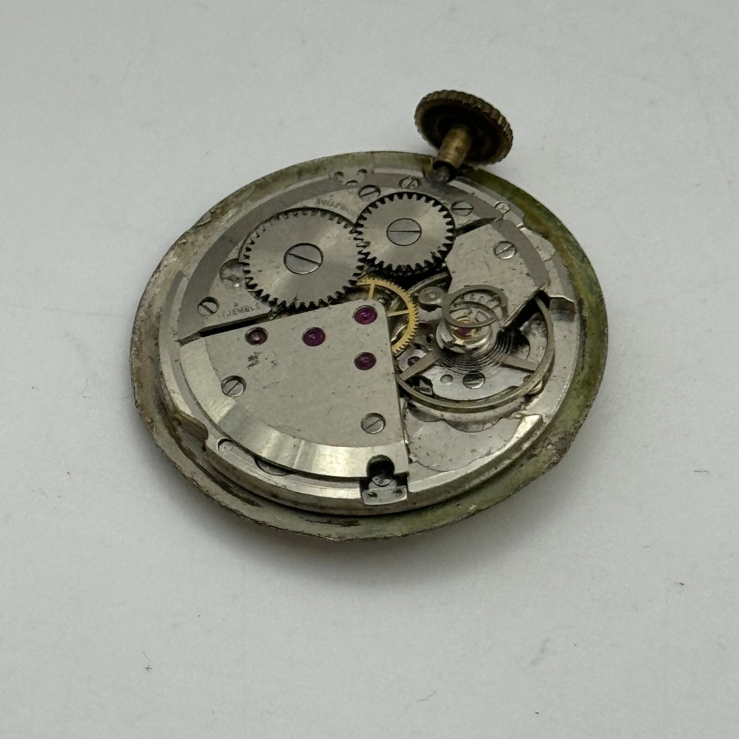 26mm Mens Avia ETA 2408 Manual Wind 17 Jewels Watch Movement PARTS REPAIR SPARE