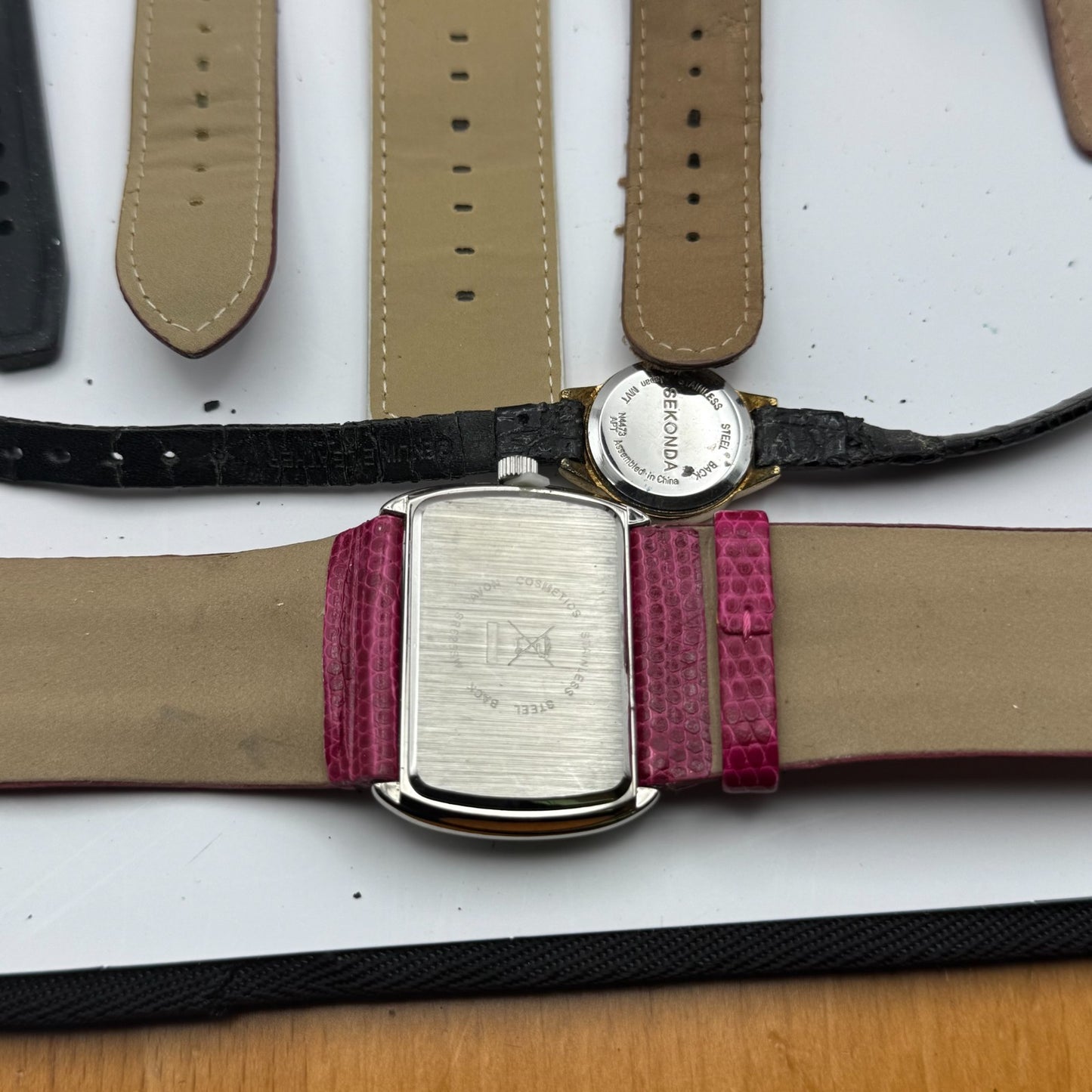 Bundle Of 15 Quartz Watches Job Lot Modern / Vintage Untested Parts / Repair