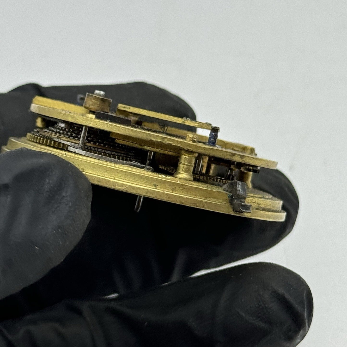 47.5mm Elias Wolfe Fusee Quality Pocket Watch Movement FOR PARTS Restoration
