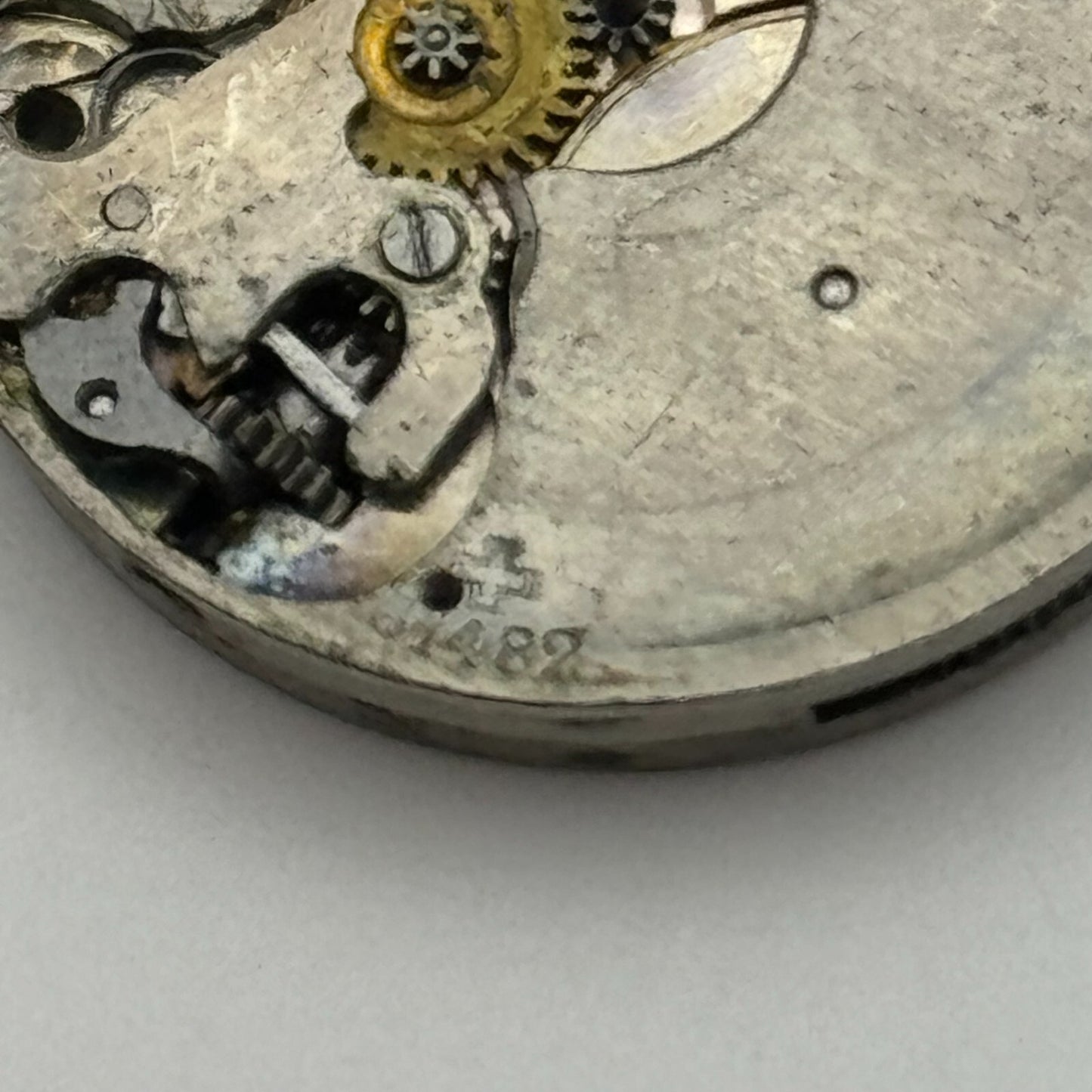 23.6mm Balance Ok FHF Patent 51482 Manual Wind Watch Movement Swiss Made PARTS