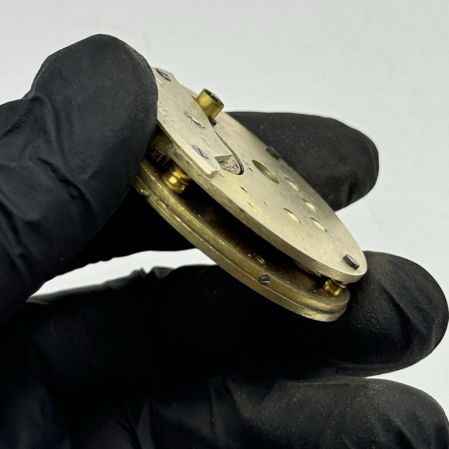 45.6mm Unidentified Partial Pocket Watch Movement FOR PARTS Repair Project