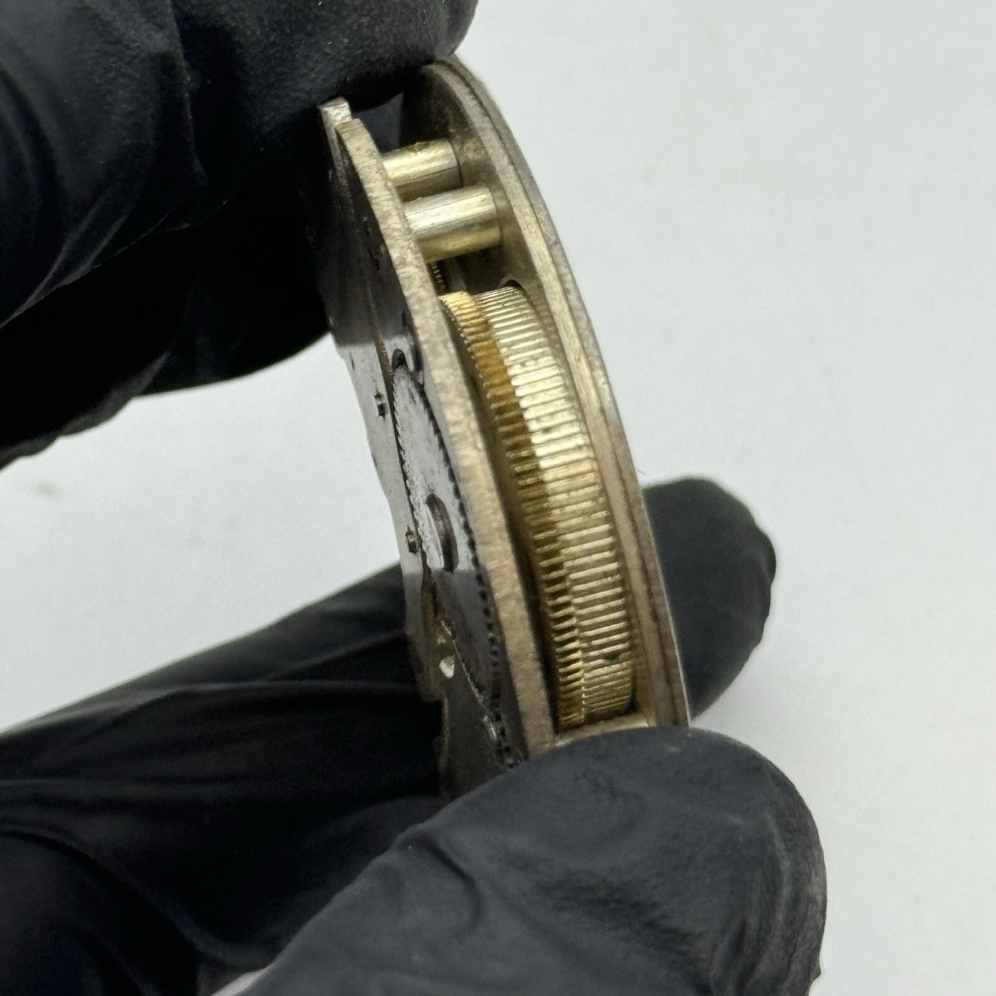 50.4mm Unidentified Unique Pocket Watch Movement FOR PARTS Restore
