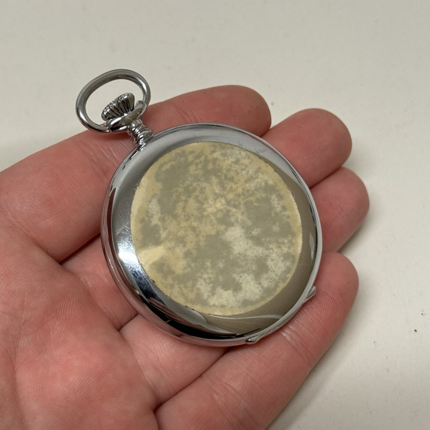 50mm Vintage Dowel NEW OLD STOCK Open Face Sub Seconds Pocket Watch TO SERVICE