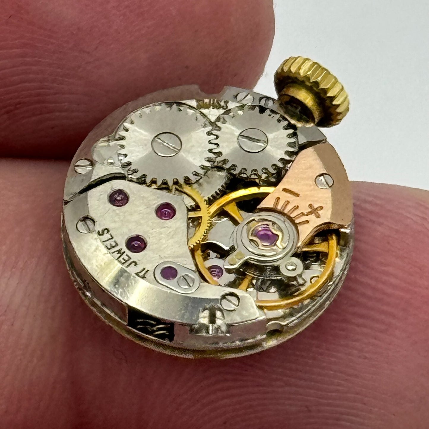 15.5mm Ladies Running Garrard ETA 2412 Manual Wind Watch Movement PARTS SPARES