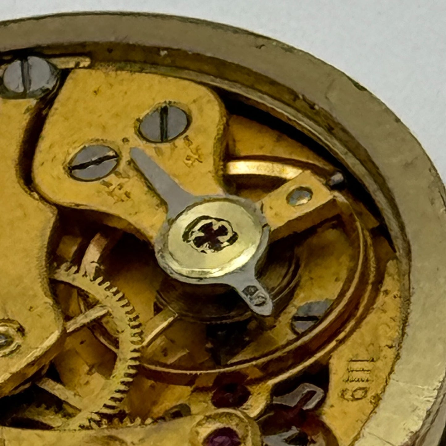 30.5mm Mens Smiths De Luxe Cal 6111 Shockproof Manual Wind Watch Movement PARTS