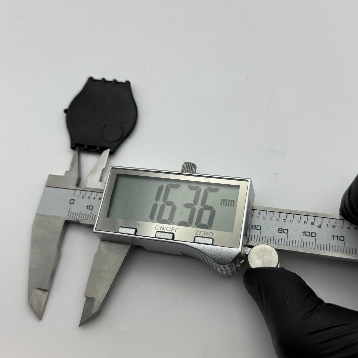 33mm Vintage 1999 Swatch SFB107G Noir De T Metal Watch UNTESTED PARTS REPAIR