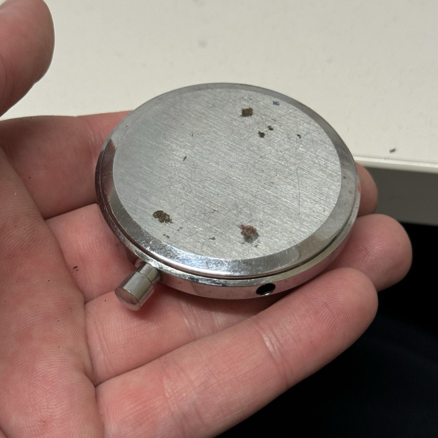 54mm Manual Wind Smith Min Jewelled Lever Stop Watch NON WORKING