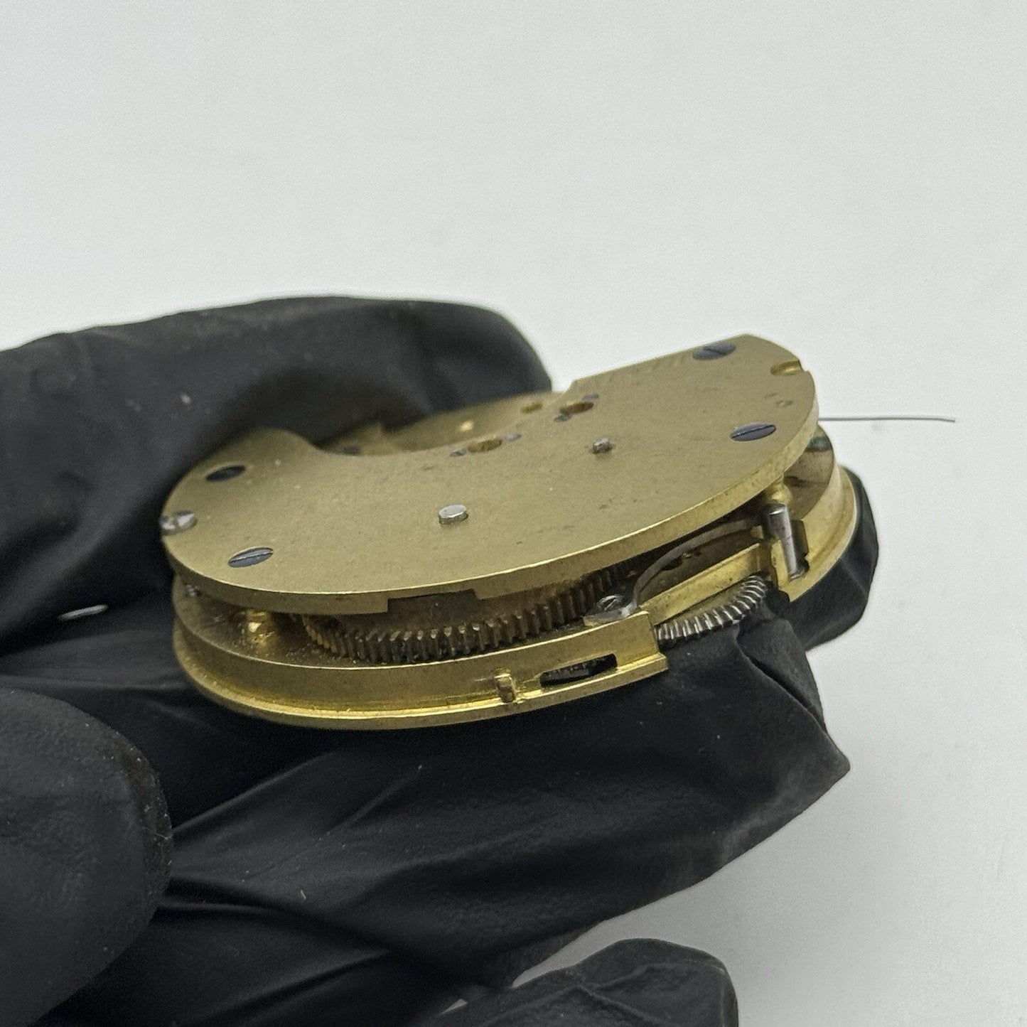 44.9mm Centre Seconds Chronograph Antique Pocket Watch Movement FOR PARTS