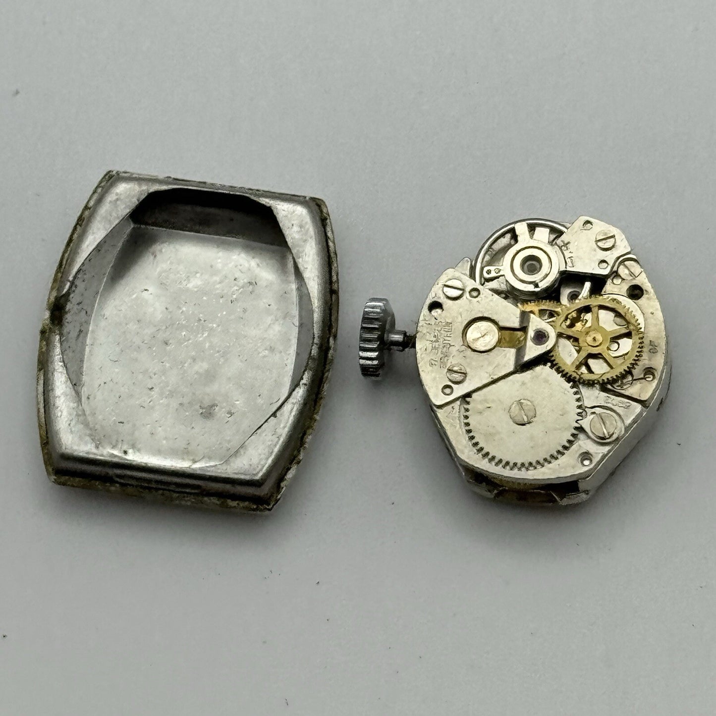 18mm Manual Wind Josmar Silver Tone Ladies Dress Watch Service Non Working