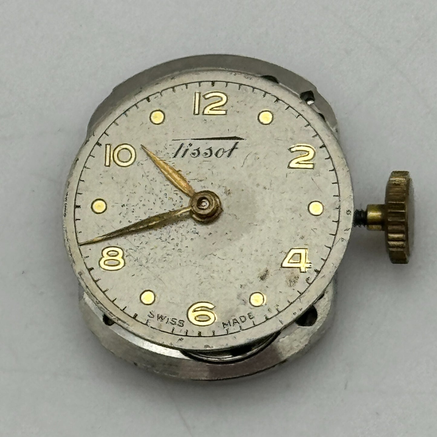 13.5mm Tissot 13.6 Swiss 15 Jewels Manual Wind Ladies Watch Movement PARTS