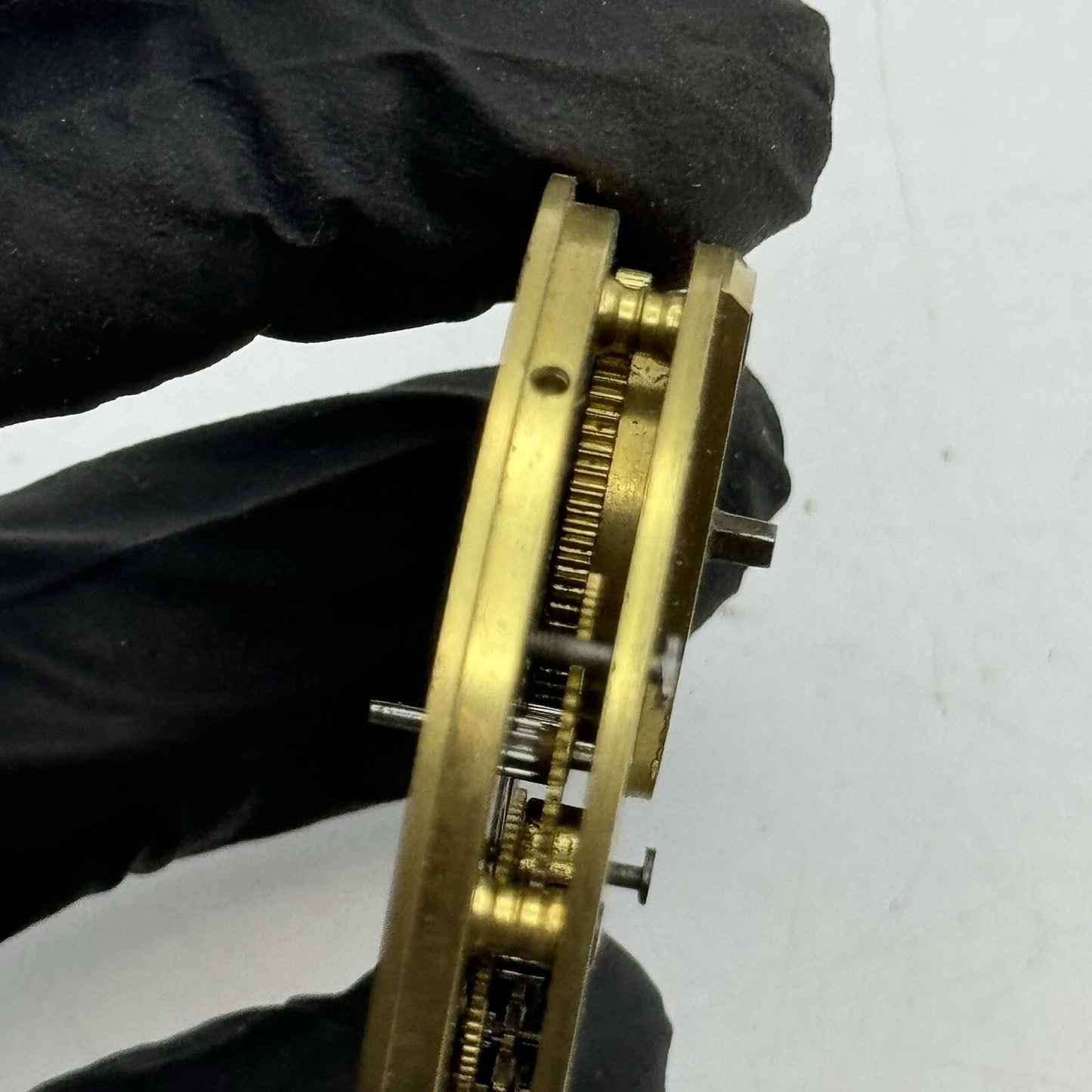 45.8mm Warranted English Lever Pocket Watch Movement FOR PARTS Restoration