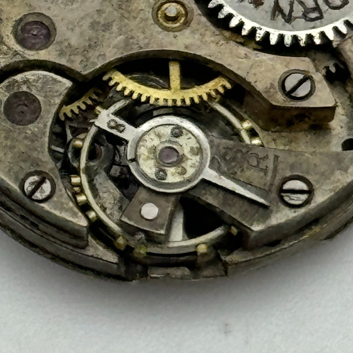 23.6mm Rolex Unicorn 15 Jewels Manual Wind Swiss Watch Movement PARTS SPARES