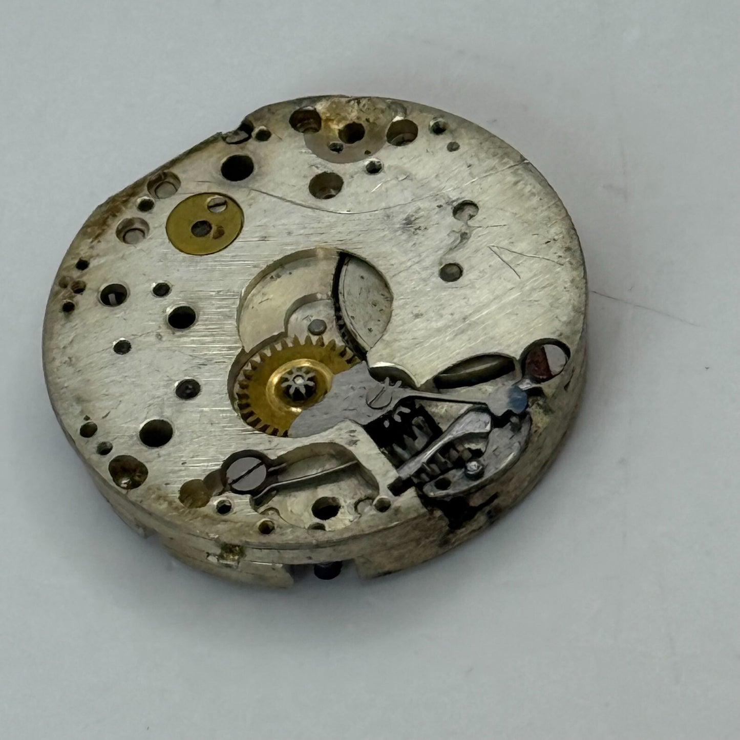 23.7mm Vintage 15 Jewels Trench Watch Movement Swiss Manual Wind PARTS REPAIR