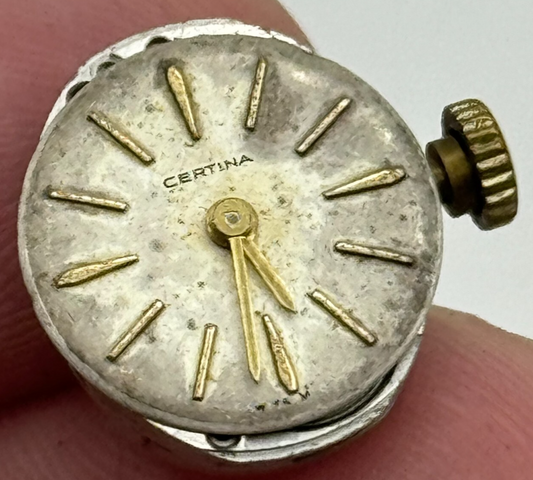 12.7mm Ladies Certina 13-20 Balance Ok Manual Wind Swiss Watch Movement PARTS