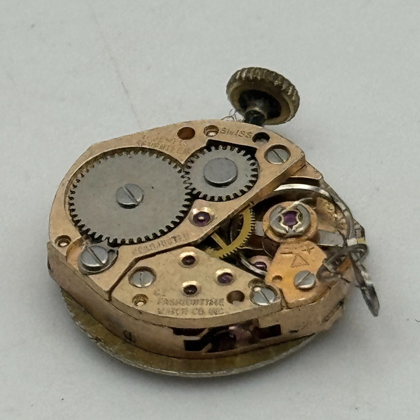 15.1mm Ladies Delma RAX Ronda 6061-21 Manual Wind Swiss Watch Movement PARTS