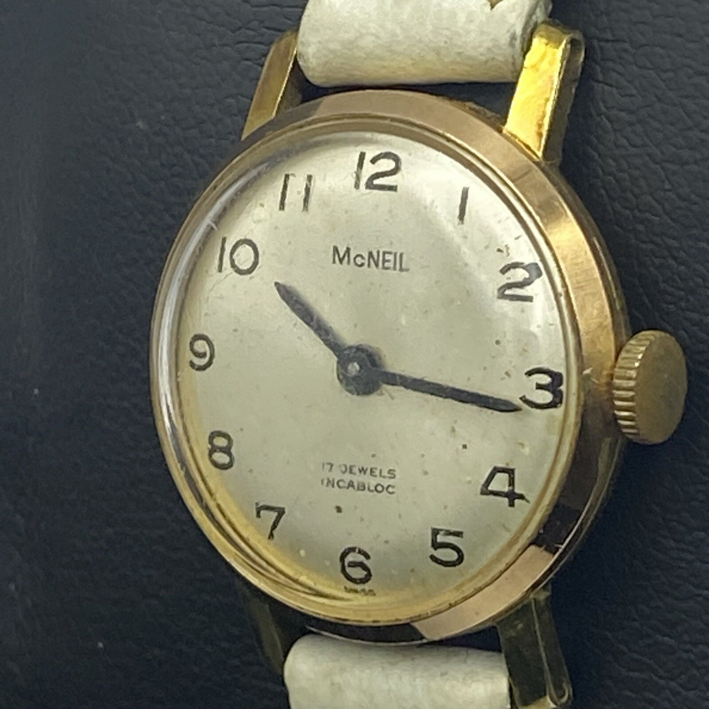 21mm Ladies Manual Wind McNeil Unsure Of Calibre Watch NON WORKING