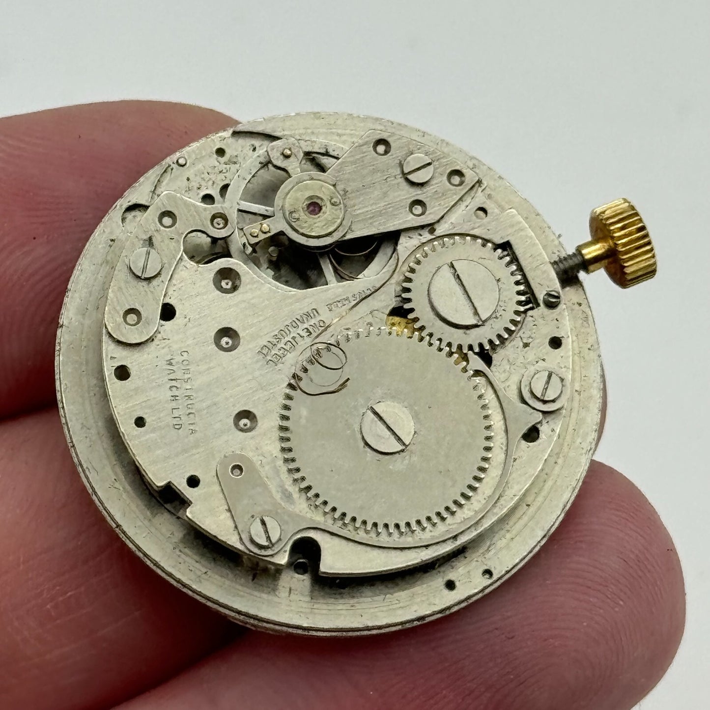31.1mm Men's Eastman BFG 866 Manual Wind Swiss Made 1 Jewel Watch Movement PARTS