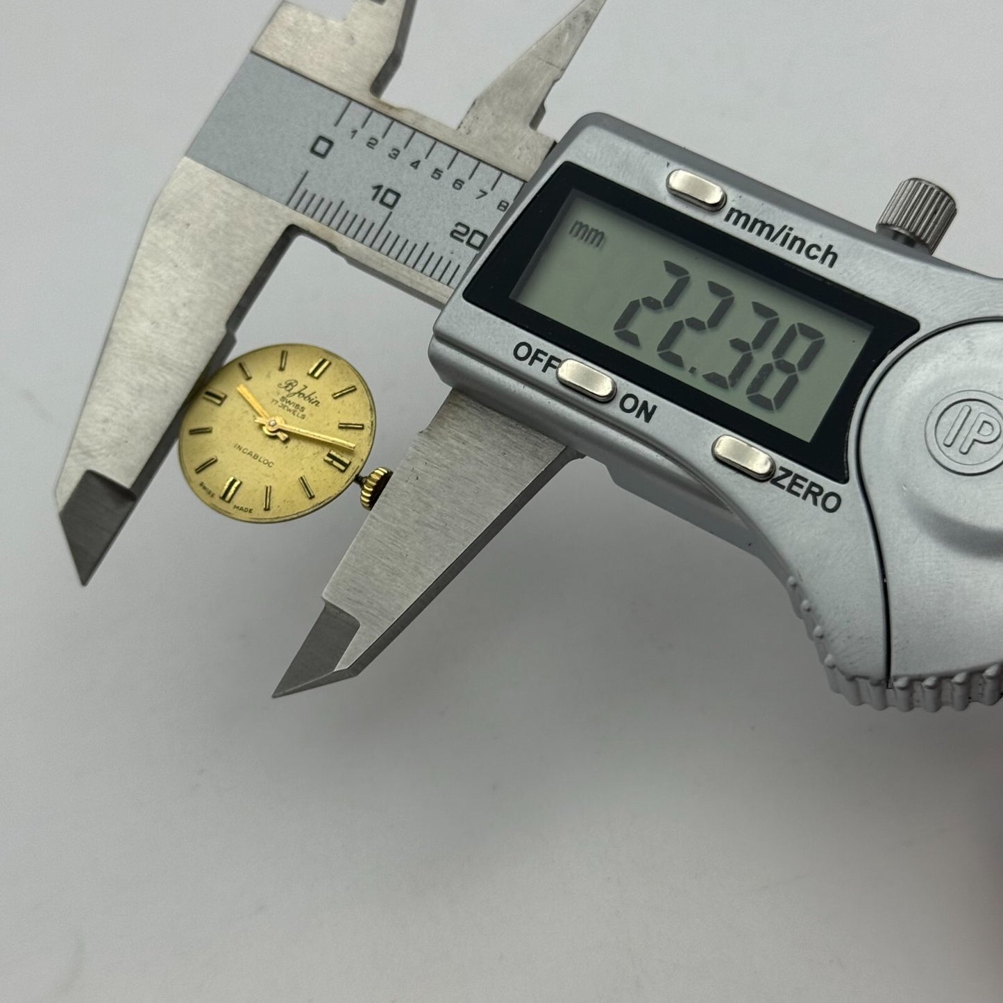 15.5mm B Jobin ETA 2412 Swiss Manual Wind 17 Jewels Watch Movement PARTS REPAIR