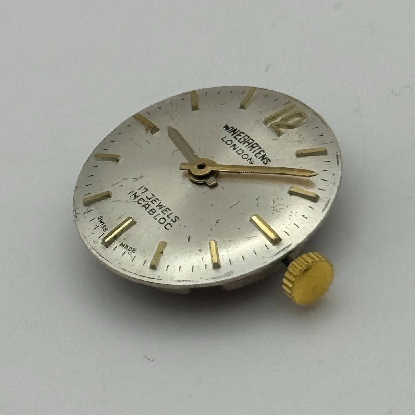 15.5mm Running Winegartens FHF 57-21 Manual Wind Swiss Made Watch Movement PARTS