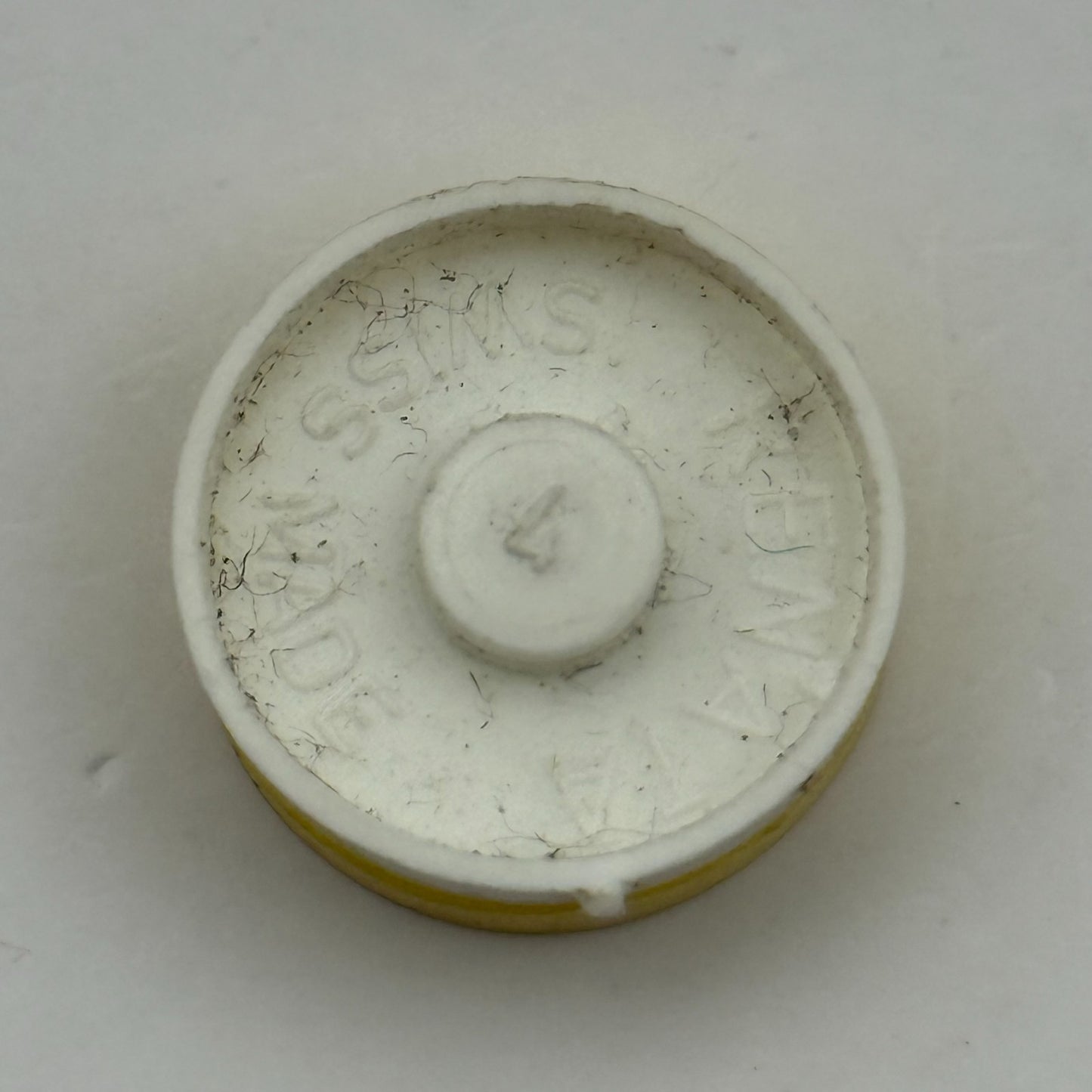 Brac 190 Balance Wheel Complete And Spring Renata 985 Watch Movement Parts NOS