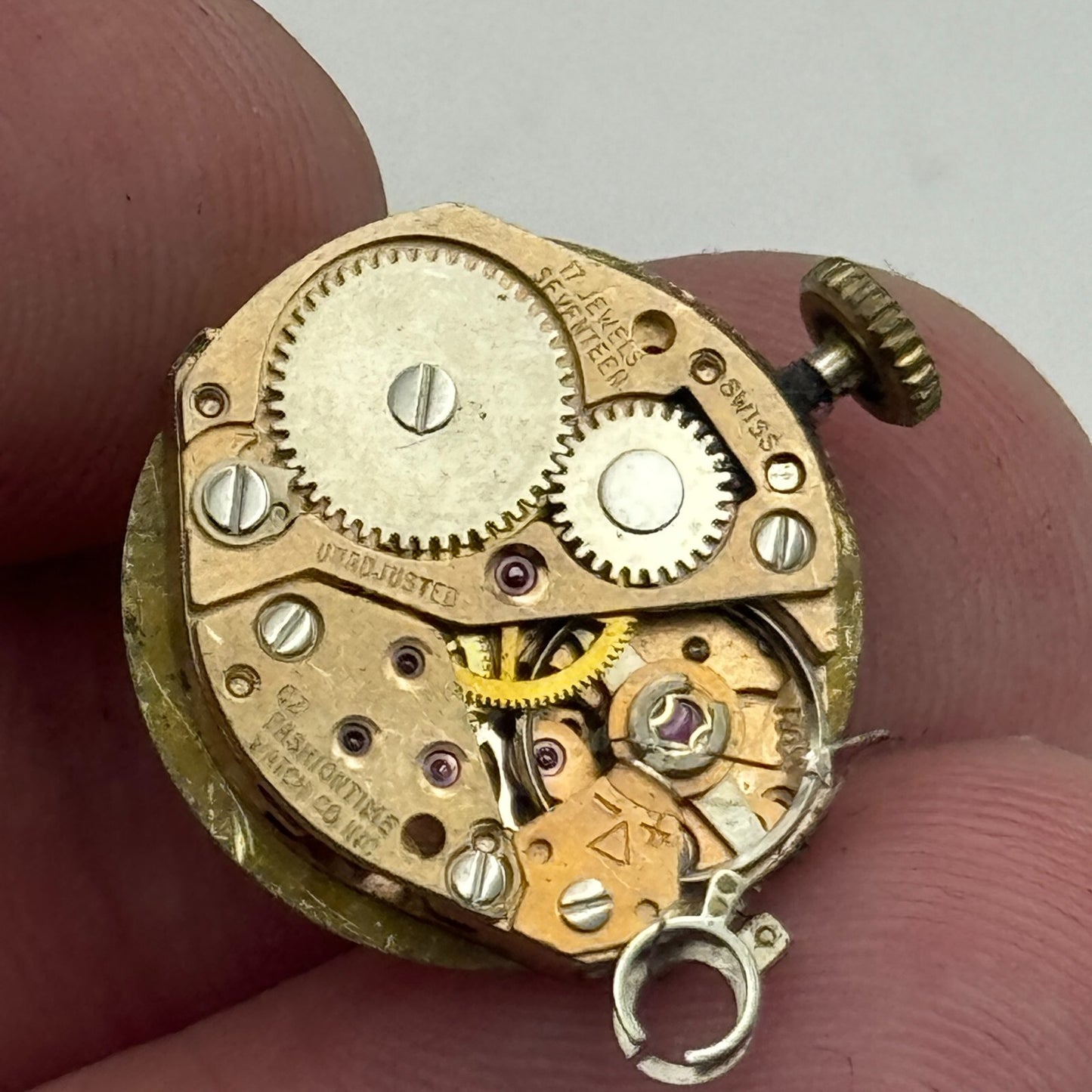 15.1mm Ladies Delma RAX Ronda 6061-21 Manual Wind Swiss Watch Movement PARTS