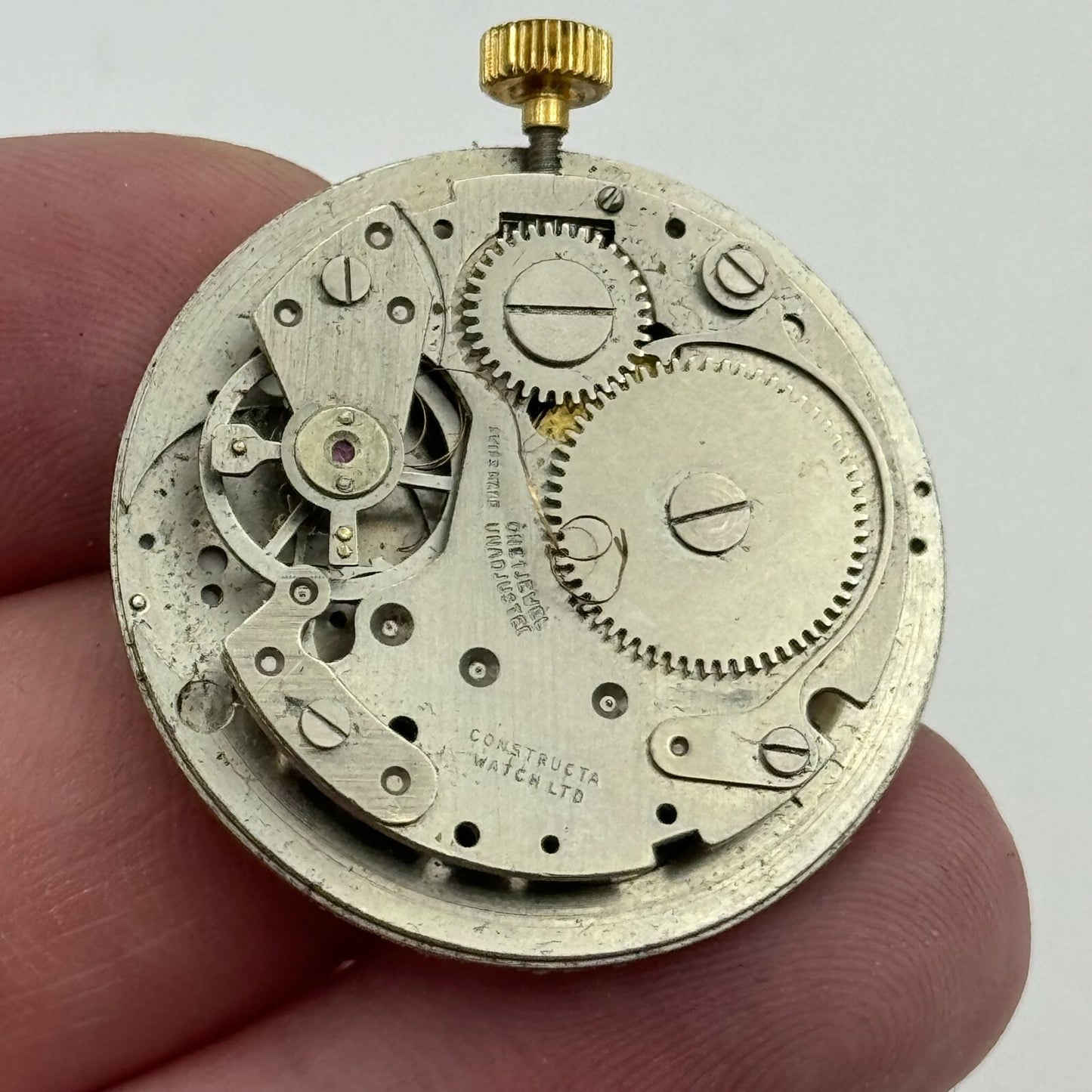 31.1mm Men's Eastman BFG 866 Manual Wind Swiss Made 1 Jewel Watch Movement PARTS