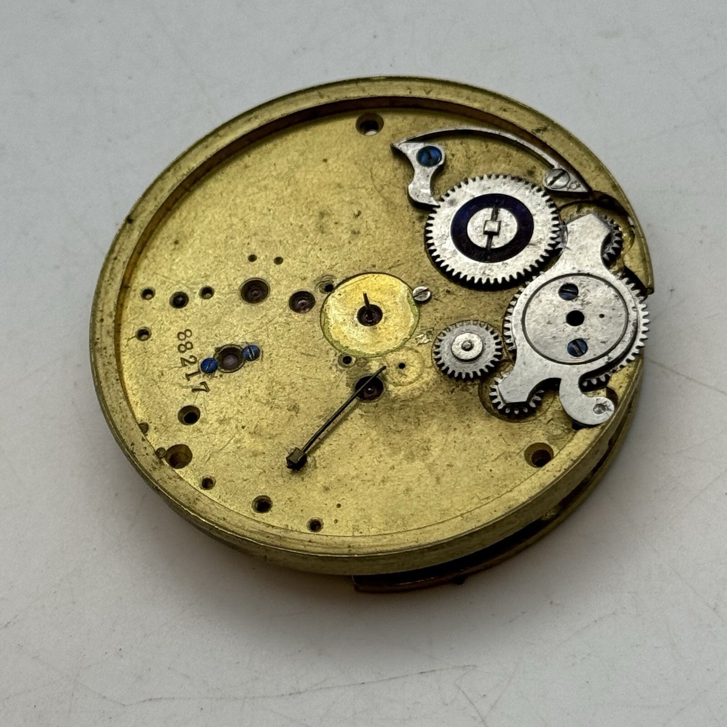 47.1mm Manual Wind Abell Richmond London Pocket Watch Movement FOR PARTS