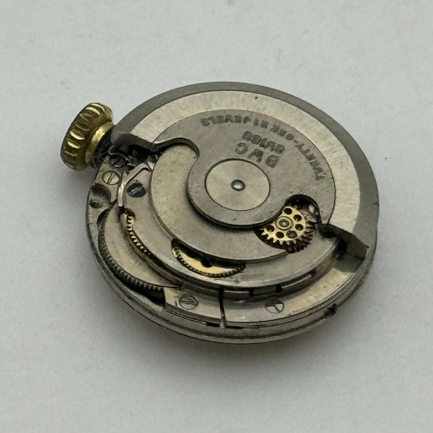 17.4mm BWC ETA 2550 Swiss Manual Wind 21 Jewels Watch Movement PARTS REPAIR