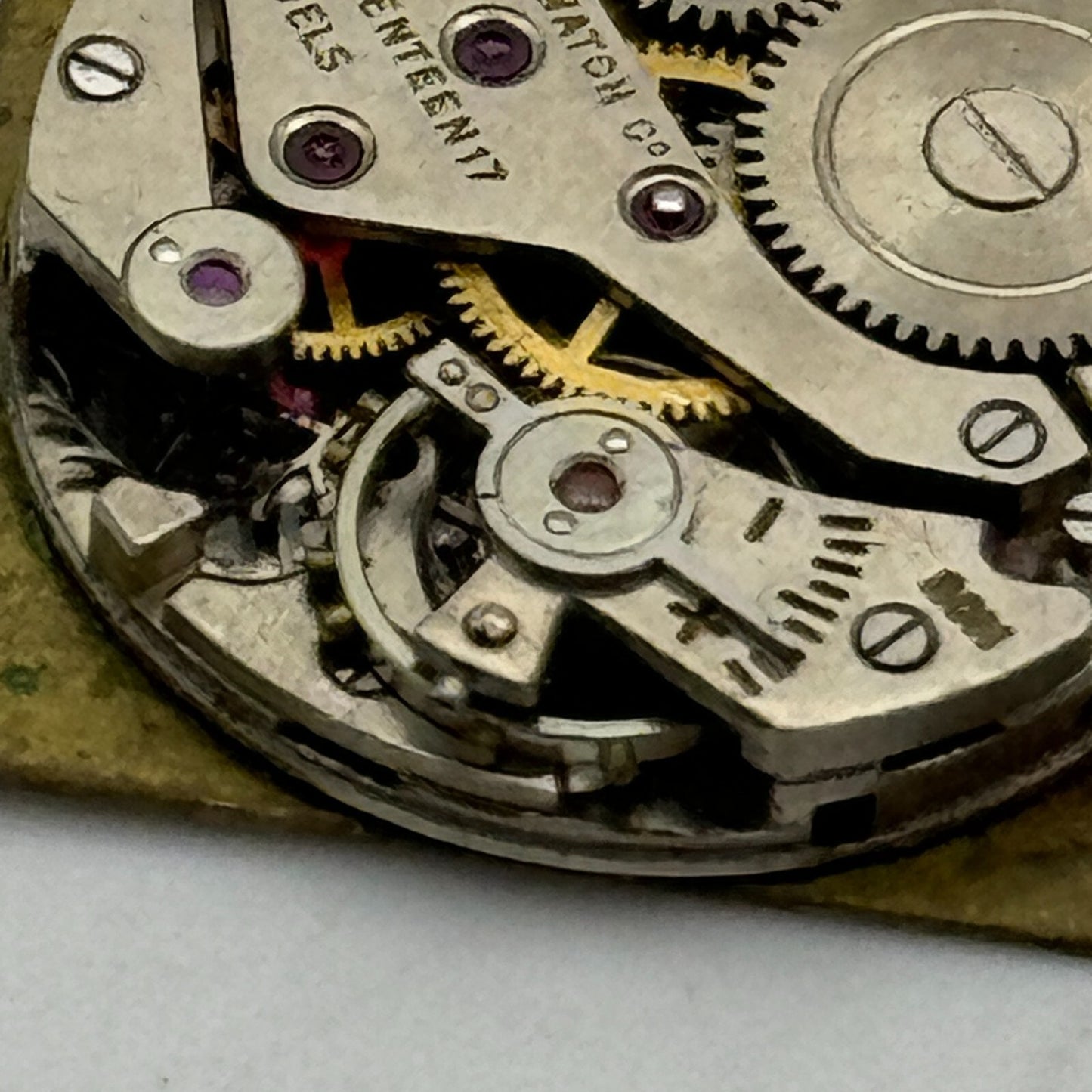 19.7mm Chalet AS 970 A Schild Manual Wind Watch Movement Swiss Vintage PARTS