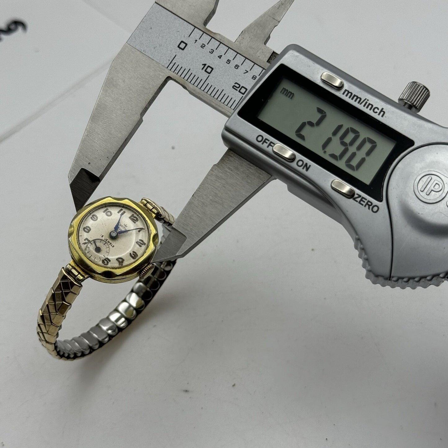 21mm Women’s Smiths De Luxe Rolled Gold Running Watch For Restoration