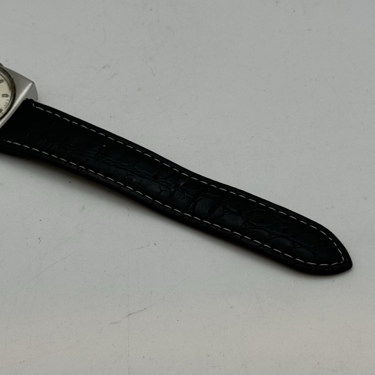 32mm Mens Avia Matic Automatic Sweep Seconds Square Watch FOR PARTS TO RESTORE