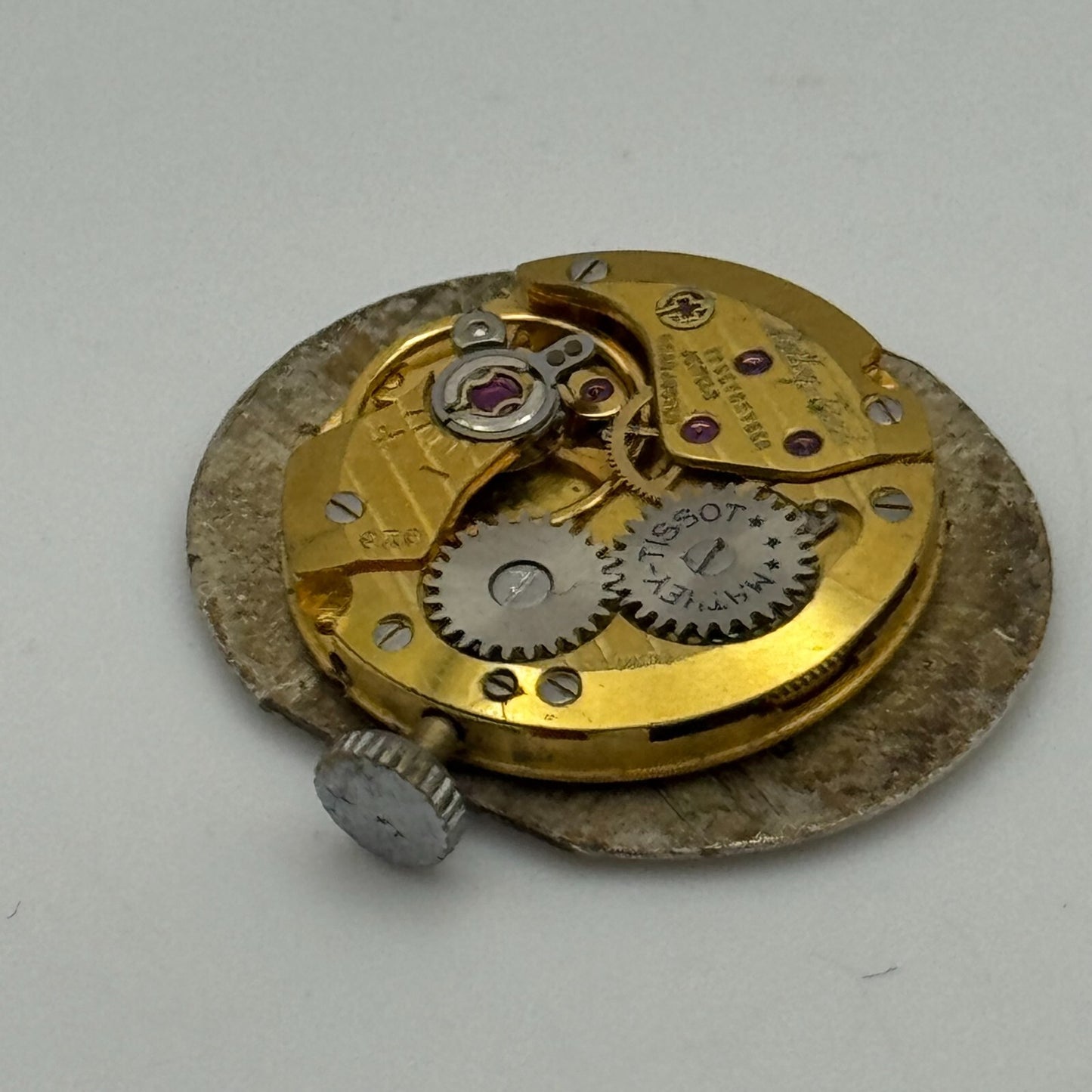 17.4mm Running Mathey Tissot 070 Manual Wind Swiss Quality Watch Movement PARTS