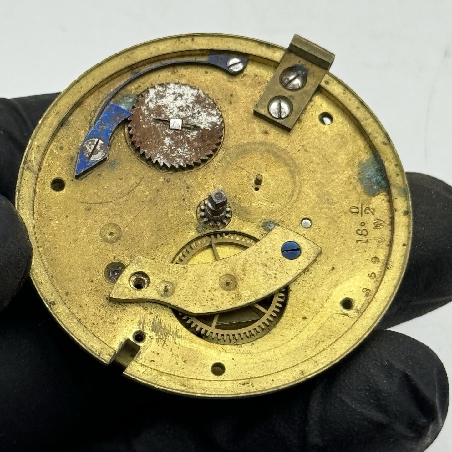 44.7mm J B Yabsley Ludgate Hill London Pocket Watch Movement FOR PARTS