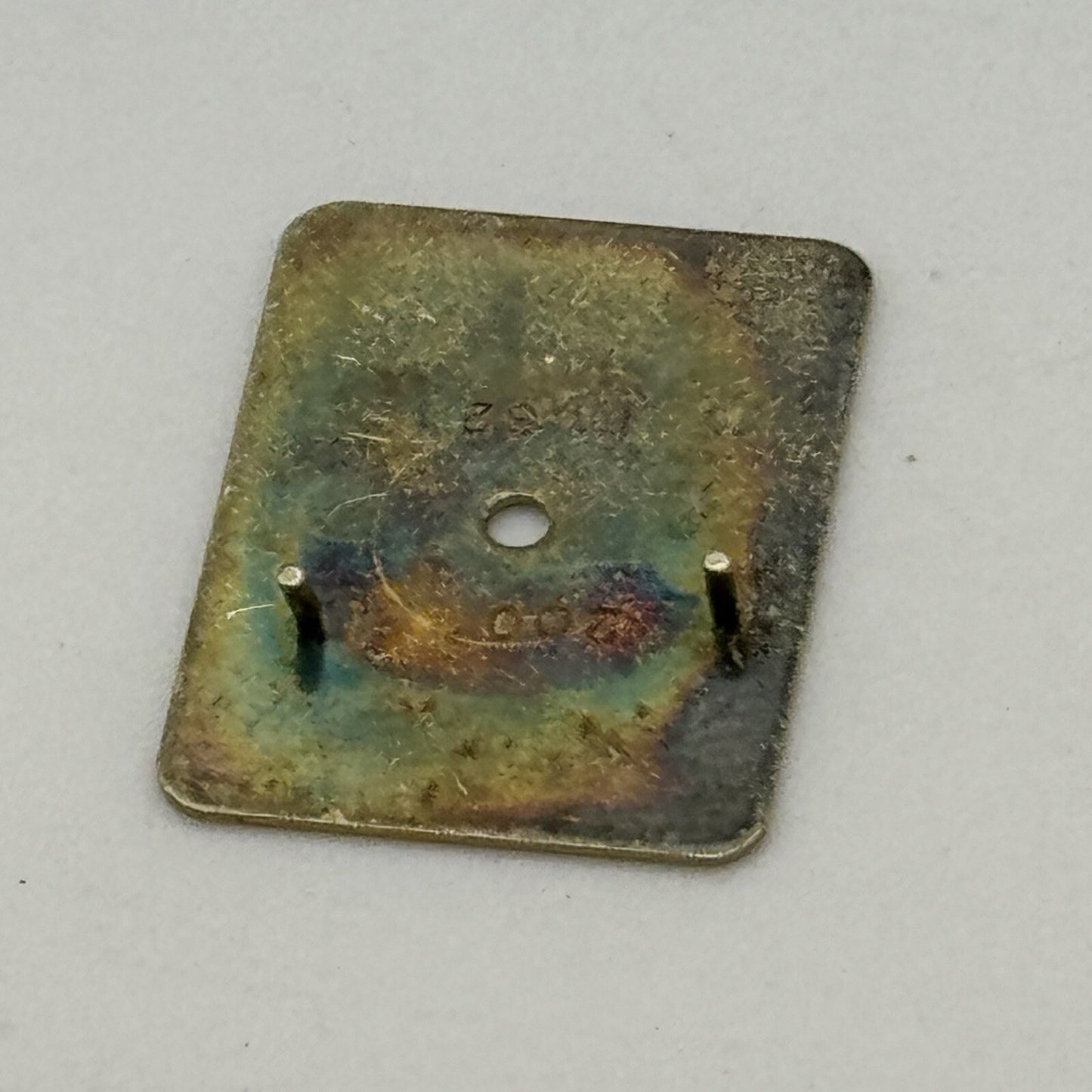 14.5mm x 18.5mm Rectangle Omega Large Numbers Ladies Wristwatch Dial Spares Part