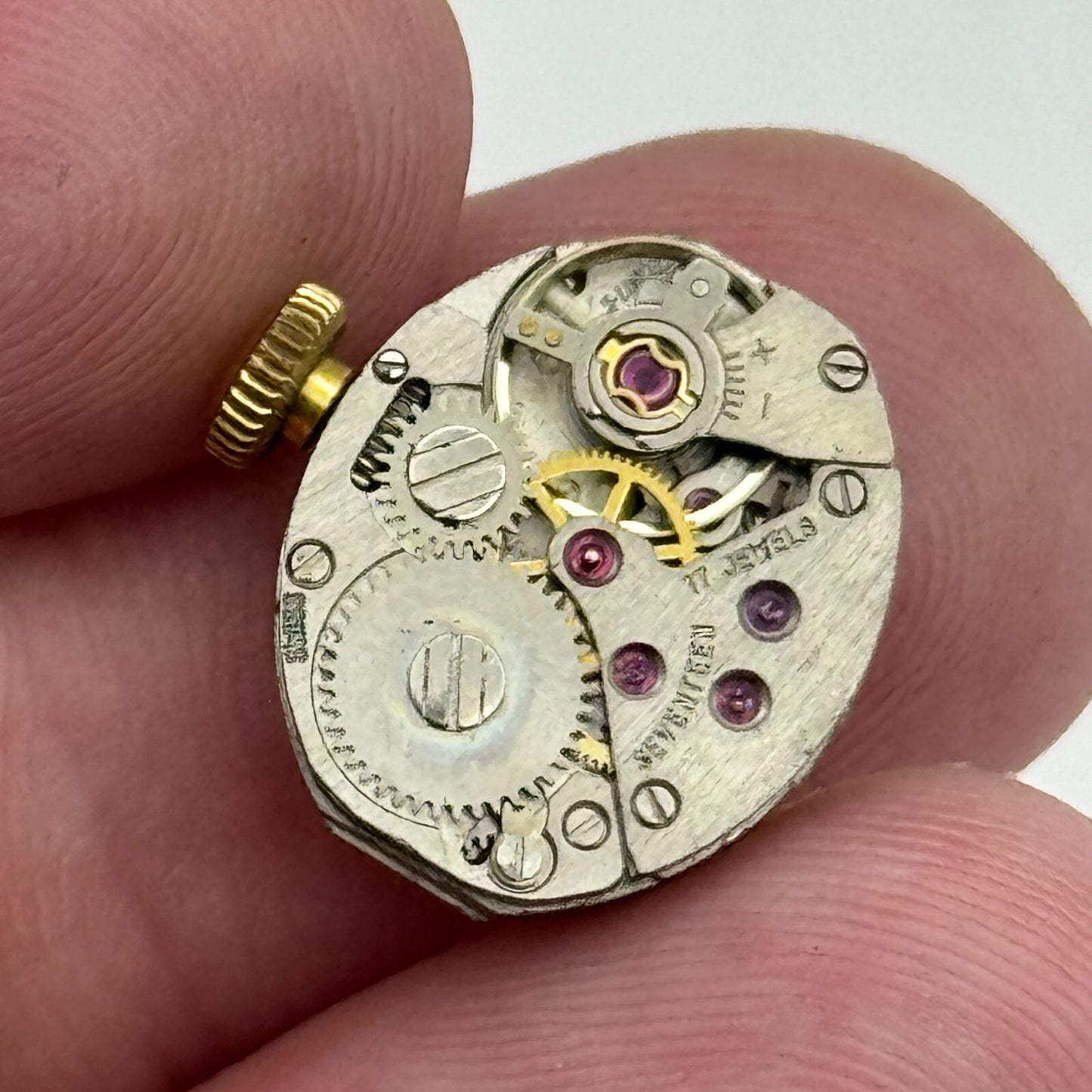 12.9mm Ladies Running Shield AS 1977-2 A Schild Manual Wind Watch Movement PARTS