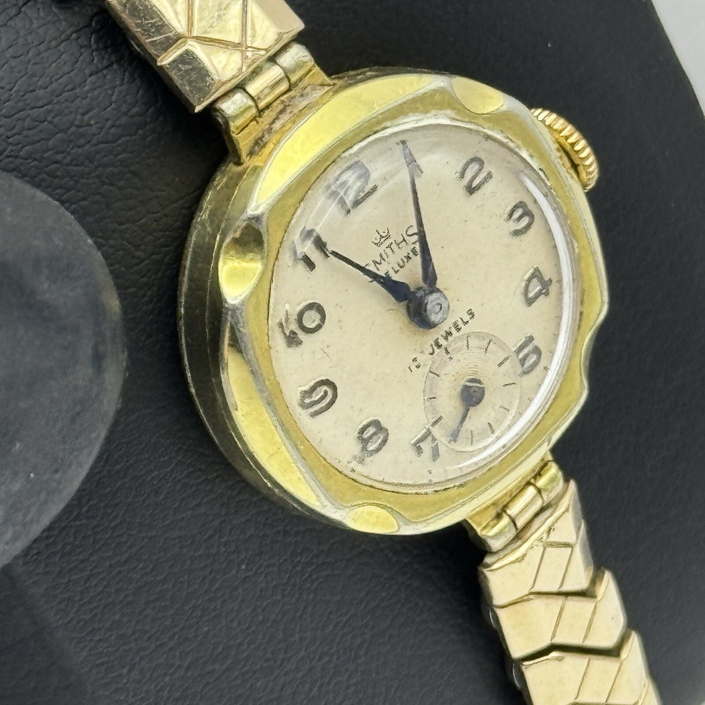 21mm Women’s Smiths De Luxe Rolled Gold Running Watch For Restoration