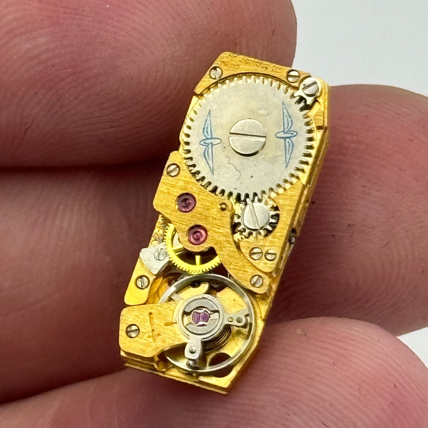 9.1mm Rotary FHF 59-21 Balance Ok Manual Wind Swiss Watch Movement PARTS SPARES