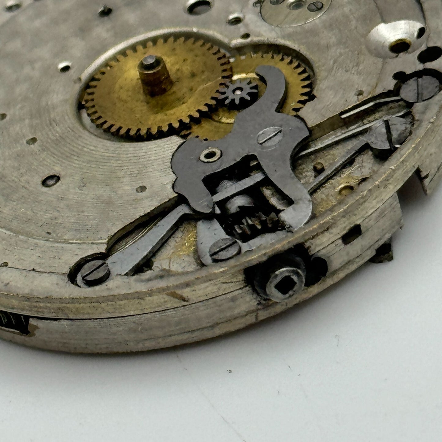 43.1mm Unidentified High Grade 15 Jewels Swiss Pocket Watch Movement PARTS