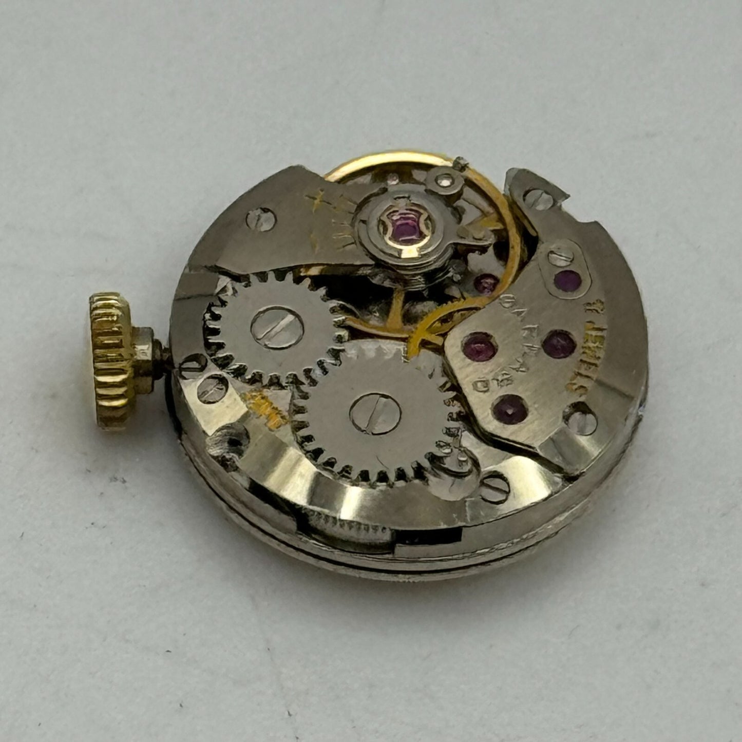 15.5mm Ladies Running Garrard ETA 2412 Manual Wind Watch Movement PARTS SPARES