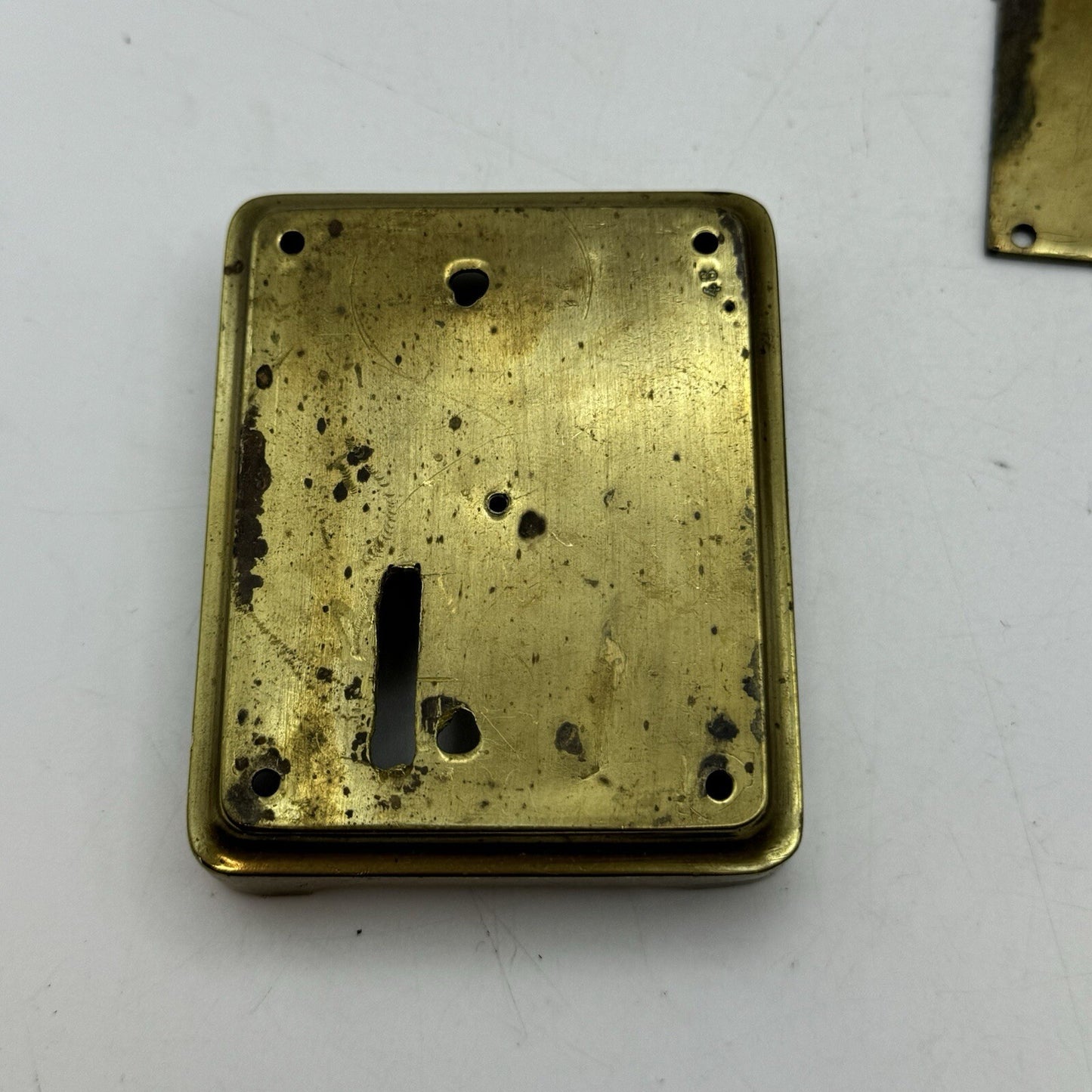Unidentified Antique Clock Parts Unknown Origin Or Age See Photos Parts Repair